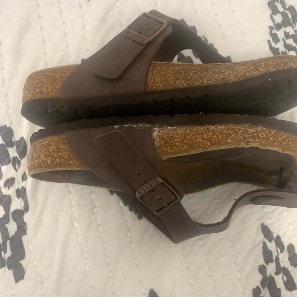 Birkenstock Gizeh Thong Sandals Sz 39 (US Women’s Size 8-8.5) Brown - Picture 7 of 11